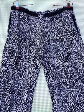 DKNY silver and black pull on pants size large